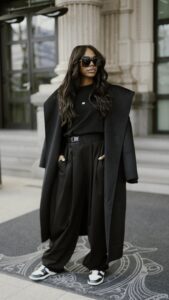 Yvonne Orji Instagram - Searching for pizza & pasta in Milan, it’s not a game. #DontPlayWitMe #CarbsAndCouture #MilanFashionWeek 📸: @ali.rasoul