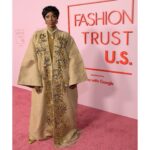 Yvonne Orji Instagram – 90s Toni, but make her Nigerian 😏🇳🇬
•
Had an AMAZING time supporting @ugomozie, wearing his brand new @elevensixteen collection at @fashiontrustus. The SQUAD rolled DEEEP and the love was REAL! Shout out to all the dope emerging designers, creating amazing work!
•
Also shout out to the glam team for doin a lil’ switcherooo. I was feelin’myself a lotta bit.