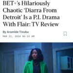 Yvonne Orji Instagram - You know when your friends do something and you be like, “I’m proud of you,” because they finished, and not because it’s good… THIS NOT THAT! • Y’all know good and darn well there are few things I’d dedicate a grid post to promote, but like Frank Lucas on Blue Magic, I stand behind this. I guarantee that you’ll find #DiarraFromDetroit on @betplus to be a dope show. Not just because my bestie @ester_lou was a co-ep in the writer’s room, and the homie @milesorion1 was runnin thangs. And not just because it includes talented actors like @therealbtc, @dominquep, and @morrischestnutofficial, but because it’s fresh, it’s original, it’s witty, and it’s BLACK AF! • One of the greatest joys about having friends in the industry, is when those friends get the wins they so rightfully deserve and you GET THE PRIVILEGE of supporting and celebrating those wins. The cherry on top is when their work is also UNDENIABLY GOOOOOOD!! This is that moment for @diarraoni. We are watching a STAR take her rightful place! And the critics feel the exact same way! • The first 3 episodes of #DiarraFromDetroit are now streaming on @betplus. You won’t be disappointed. I PROMISE YOU! • Fit: @thefrankieshop Makeup: @eliven.q