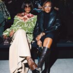Yvonne Orji Instagram - Lookin’ retro in @etro. #mfw #milanfashionweek Hair: @mitchellcantrellbeauty Makeup: @dalila_mua Stylist: @georgmedley Fit- head to toe: @etro Core strength & back muscles: @massy.arias 📸: @modehunter