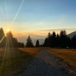 Yvonne Strahovski Instagram - Hiking to Lac Bénit #france🇫🇷 #sunset 🧡