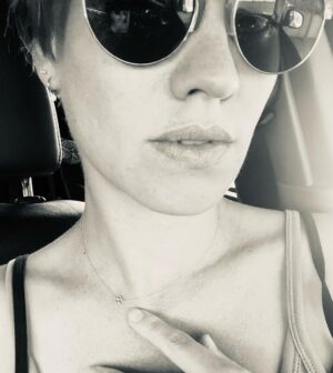 Yvonne Strahovski Instagram - @mayabrenner Thank you so much for this gorgey necklace 💫 Your jewelry continues to steal my ❤️ xo