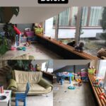 Yvonne Strahovski Instagram - Thank you so much for donating so far. Link above in bio 👆🏻 if you want to donate. My family is using the money to aid Ukrainian refugees directly. It is being used to buy age appropriate toys for children who have crossed the border into Poland with nothing. The photos I share today are of a bigger project they undertook: a hall that has now been utilized to house approximately 90 refugees. They transformed the play area for the children, all helping to put together the new children’s furniture and toys. More updates to come 🙏🏼💫❤️ Proud of my cousins making this happen ❤️ @zabawkiniebanalne.pl
