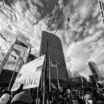 Yvonne Strahovski Instagram - Today Toronto marched #ukraina #stoimyzukrainą 💔