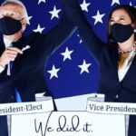 Yvonne Strahovski Instagram - ❤️🧡💛💚💙✊🏻✊🏼✊🏽✊🏾✊🏿 C O N G R A T U L A T I O N S !!! #bidenharris2020 #thestreetsaredancing #!!! #🍾 (thank you Kenny for some of these amazing pics! @mekennamelvin)