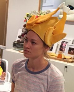Yvonne Strahovski Instagram - Things got real serious this Thanksgiving #🤓