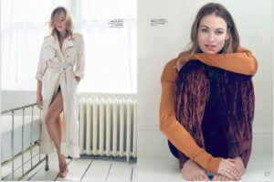 Yvonne Strahovski Instagram - A little @elleaus lovin’ from the inside ❤️