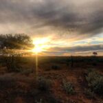 Yvonne Strahovski Instagram - Outback sunsets #southaustralia ✨