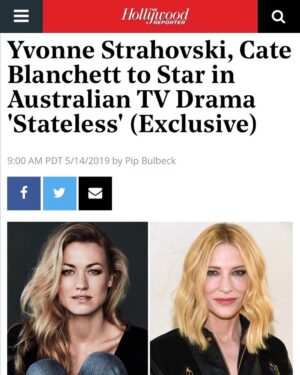 Yvonne Strahovski Instagram - Thrilled to share 💥🔥💥🔥💥 & hello Mother Land 🇦🇺 ✌🏻 😎🕷☀️