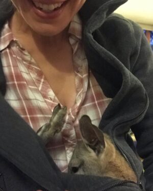 Yvonne Strahovski Instagram - The second cutest thing I ever did see 😍 baby joey!!! 😍