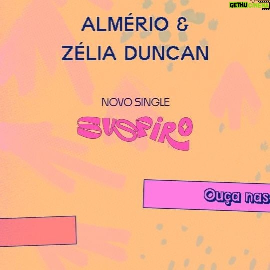 Zélia Duncan Instagram - Tá no ar! "Suspiro" Almério & Zélia Duncan (Uma canção de Ana Paula Marinho) @apmarinho_26 💘 Espalhe esse suspiro de amor e saudade! Meu encontro com Zélia vem de muito tempo, quando ainda adolescente meu irmão andava com a cantora do momento em nossa cidade, era Rogéria Dera, eu o acompanhava com os olhos desbravadores, uma noite no bar "Expresso 2222" em Caruaru-Pe, Rogéria tira da mochila um disco de Zélia Duncan e começa a dublar e nos enfeitiçar! A música era "Nos lençóis desse Reggae", a partir daquele dia virou um ritual ouvirmos Zélia, esperávamos ávidos os discos dela, quando entrava de férias botava na mala, o primeiro pra mim "Zélia Duncan", depois "Intimidade", e depois "Acesso" e não parei mais... Virou vício, minha banda de rock and roll!!! Tô muito emocionado de tá cantando com ela, é um sonho alcançado, um dos que mais desejei! Nessa coisa toda Ana Paula Marinho sempre esteve comigo, compondo, fazendo música e canção, sentados na calçada em Altinho, "Suspiro" é de Paula, é como se uma profecia se cumprisse! 💘 Ouça"Suspiro" link na bio e nos stories! Produzida por @julianoholanda Concepção de arranjos @almerioficial Percussão @lucasdosprazeres Baixo @rogevictor79 Bateria @raphael_beltrao Mixagem e Masterizado @matheuslgomes Estúdio e gravação @deckdisc Produção @atosproducoesartisticas 👊⚡