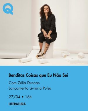 Zélia Duncan Instagram - O Queerioca vai nascer!!! O Primeiro centro cultural de arte e cultura LGBTQIAPN  do Brasil tem a honra de homenagear ninguém menos  Zelia Duncan em sua abertura! Multiartista, Zélia vai inaugurar vários espaços da casa com literatura, cinema, teatro e, claro, música! Uma deliciosa roda de samba, muito bem acompanhada de Ana Costa! Além dela, 32 artistas plásticos contemporâneos se unem na exposição DiferEntre, com curadoria de Daniel Toledo. O after é pilotado pela DJ Tatá Ogan!
Em breve mais informações do que entra em cartaz na casa ❤️🌈