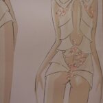 Zahia Dehar Instagram - L’abricotier en fleurs 🌸 #zahiacouture