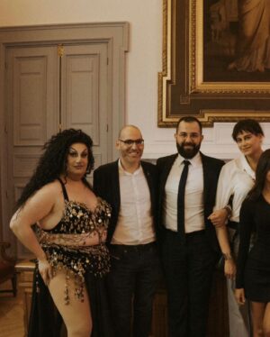Zahia Dehar Instagram - Table ronde : quel est le lien entre les droits des femmes et ceux des personnes LGBTQI  🏳️‍🌈 @shams.france  @alexandre.wetter @yohannroszewitch 📸  @frnck_abr