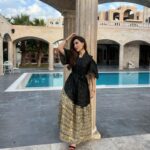 Zahraa Sami Instagram – One of my favorite looks for ramadan 🌙🖤