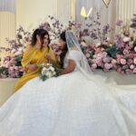 Zainab Ghazi Instagram – About last night🩷..
Congrats my cutest friend, Wishing you a lifetime of wedded bliss, May the years ahead be filled with lasting love and happiness.