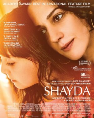 Zar Amir Ebrahimi Instagram - The official US poster for #ShaydaFilm.  Coming to NY / LA cinemas from March 1 @sonyclassics #shaydafilm