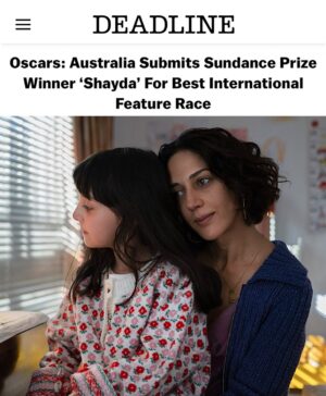 Zar Amir Ebrahimi Instagram - We are thrilled to announced that Australia has selected Shayda as its submission for the Best International Feature Film Oscar race.

A spokesperson for the Australian selection committee said, “There was no hesitation in putting forward #ShaydaFilm as this year’s submission, which members of the committee described as beautiful, timely, masterfully directed and a film that stays with you long after the closing credits.”