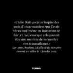 Zar Amir Ebrahimi Instagram - #Repost @feminasuisse ・・・ Porte-parole malgré elle des violences faites aux Iraniennes, l’actrice Zar Amir Ebrahimi (@zaramirebrahimi) jadis violentée par le régime islamique joue une tortionnaire dans «Mon pire ennemi», film-choc de Mehran Tamadon. 🎥 Depuis son Prix d’interprétation au Festival de Cannes 2022 pour son rôle de journaliste en lutte contre l’oppression religieuse et le sexisme dans «Les Nuits de Mashhad», d’Ali Abbasi, Zar Amir Ebrahimi ne s’arrête plus. En novembre 2022, deux mois après la mort de Mahsa Amini et la naissance du mouvement iranien «Femme, vie, liberté», elle faisait la une de «Télérama» avec son amie et sœur d’exil, l’actrice Golshifteh Farahani. Elle a ensuite tourné «Sept hivers à Téhéran» (à voir sur les plateformes de streaming), ainsi que «Reading Lolita in Tehran», «Shayda» (présenté au Festival de Locarno, où elle était aussi membre du jury) et «Tatami» (sélectionné à la Mostra de Venise), qui doivent tous sortir prochainement. Elle travaille actuellement sur «Honor of Persia», son premier long métrage derrière la caméra, inspiré de sa dernière année en Iran. 🎥 Dans «Mon pire ennemi», Zar endosse le rôle d’une interrogatrice sans pitié face à un prisonnier incarné par Mehran Tamadon, afin de confronter les autorités à leurs pratiques. L’actrice et le réalisateur seront présents le 17 janvier 2024 au CityClub Pully (VD) et le 18 janvier au Bio à Carouge (GE) pour présenter cette coproduction franco-suisse choc et dérangeante, qui oscille entre documentaire et fiction. Pour comprendre son impact, il faut savoir que la comédienne a elle-même subi ces violences: en 2006, alors qu’elle est une star de la télé iranienne, une vidéo intime d’elle est publiée sur le Net. Elle a 25 ans et passe six mois en interrogatoire, obligée de répondre à des questions sur sa vie sexuelle à un tribunal entièrement masculin. Elle s’enfuit en France à la veille d’un procès joué d’avance… Son interview poignante est à lire sur Femina.ch ⁠ 🖋 Marine Guillain 📸 AFP/Joel Saget #ZarAmirEbrahimi #MonPireEnnemi #Iran #iranniennes #violence #cinema #feminasuisse #feminach