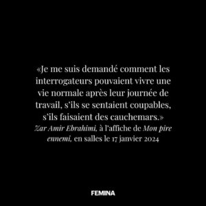 Zar Amir Ebrahimi Instagram - #Repost @feminasuisse
・・・
Porte-parole malgré elle des violences faites aux Iraniennes, l’actrice Zar Amir Ebrahimi (@zaramirebrahimi) jadis violentée par le régime islamique joue une tortionnaire dans «Mon pire ennemi», film-choc de Mehran Tamadon.

🎥 Depuis son Prix d’interprétation au Festival de Cannes 2022 pour son rôle de journaliste en lutte contre l’oppression religieuse et le sexisme dans «Les Nuits de Mashhad», d’Ali Abbasi, Zar Amir Ebrahimi ne s’arrête plus. En novembre 2022, deux mois après la mort de Mahsa Amini et la naissance du mouvement iranien «Femme, vie, liberté», elle faisait la une de «Télérama» avec son amie et sœur d’exil, l’actrice Golshifteh Farahani. Elle a ensuite tourné «Sept hivers à Téhéran» (à voir sur les plateformes de streaming), ainsi que «Reading Lolita in Tehran», «Shayda» (présenté au Festival de Locarno, où elle était aussi membre du jury) et «Tatami» (sélectionné à la Mostra de Venise), qui doivent tous sortir prochainement. Elle travaille actuellement sur «Honor of Persia», son premier long métrage derrière la caméra, inspiré de sa dernière année en Iran.

🎥 Dans «Mon pire ennemi», Zar endosse le rôle d’une interrogatrice sans pitié face à un prisonnier incarné par Mehran Tamadon, afin de confronter les autorités à leurs pratiques. L’actrice et le réalisateur seront présents le 17 janvier 2024 au CityClub Pully (VD) et le 18 janvier au Bio à Carouge (GE) pour présenter cette coproduction franco-suisse choc et dérangeante, qui oscille entre documentaire et fiction. Pour comprendre son impact, il faut savoir que la comédienne a elle-même subi ces violences: en 2006, alors qu’elle est une star de la télé iranienne, une vidéo intime d’elle est publiée sur le Net. Elle a 25 ans et passe six mois en interrogatoire, obligée de répondre à des questions sur sa vie sexuelle à un tribunal entièrement masculin. Elle s’enfuit en France à la veille d’un procès joué d’avance… Son interview poignante est à lire sur Femina.ch 
⁠
🖋 Marine Guillain
📸 AFP/Joel Saget
#ZarAmirEbrahimi #MonPireEnnemi #Iran #iranniennes #violence #cinema #feminasuisse #feminach