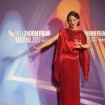 Zar Amir Ebrahimi Instagram - She is light. She is Shayda 💕 Zar Amir Ebrahimi stuns on the red carpet at the UK premiere of #ShaydaFilm at the 2023 @britishfilminstitute London Film Festival. #LFF2023