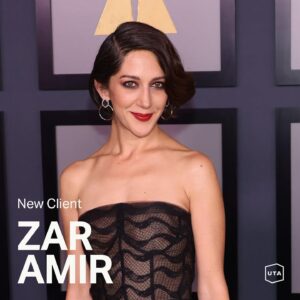 Zar Amir Ebrahimi Instagram - UTA is thrilled to welcome Iranian-French actress, director and producer Zar Amir as a new client with representation in all areas.

Amir's breakout turn in Ali Abbasi’s "Holy Spider" won her the best actress award at the 2022 Cannes Film Festival.

She also served as an associate producer and casting director on the pic, which was Denmark’s submission for the Academy Awards.

As an actor, she can next be seen in the Cate Blanchett-produced "Shayda," which debuted at this year’s Sundance Film Festival.

Read more via Deadline.

📸 Emma McIntyre/WireImage