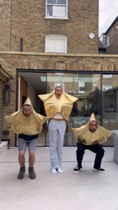 Zara McDermott Instagram - There was no point in the star outfits 😂