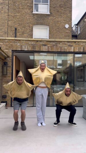Zara McDermott Instagram - There was no point in the star outfits 😂