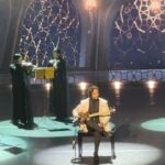 Zarifa Mgoyan Instagram - Доброе утро, родные! Вчера на вручении международной музыкальной премии «Bravo» в Большом театре.🎼✨ На фото с лауреатом премии талантливым музыкантом из Ирана @alighamsari .