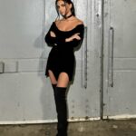 Zarifa Mgoyan Instagram - Доброе утро, дорогие! Как вам мой образ?🖤😎