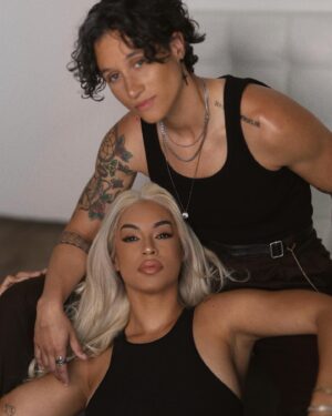 Zashia Monique Santiago Instagram - May 13, 2023 became ours. From the first day we met, we both knew. We fought it. We pretended not to want the fairytale. But this story was made for us. 🖤 The peace, love, care, and stability that we found within each other knows no limits. You are forever mine. I am forever yours

📸: @soulsetmedia 
Mua: @nicholerayartistry