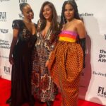Zazie Beetz Instagram – 🐞 
@christopherjohnrogers (dress)
@aminamuaddi (shoes)
@solangefranklin (styling)
@lacyredway (hair)
@jessicasmalls (makeup)
#gothamawards (event)
@taylour @priyasatiani (energy)