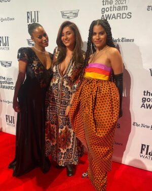 Zazie Beetz Instagram - 🐞 
@christopherjohnrogers (dress)
@aminamuaddi (shoes)
@solangefranklin (styling)
@lacyredway (hair)
@jessicasmalls (makeup)
#gothamawards (event)
@taylour @priyasatiani (energy)