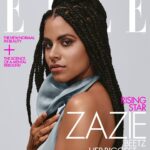 Zazie Beetz Instagram – 🪲My first US print cover🦇 Thank you @elleusa and @ninagarcia for inviting me to play dress up with you. The mood board was old Hollywood glam, and then we veered toward full witch because that is the natural order of things 🧙🏾♀️ The vibe is only available with my dreamy team…
@lacyredway with hair
@tyronmachhausen with makeup
@shibonleigh with styling
@adrienneraquel snapping photos
Issue is out now! Also, I’m sharing this month with chess prodigy @anyataylorjoy and the musical @oliviarodrigo 💚 So go take a sneaky little peek at their stories as well. May the vibe be with you. Ciao!!