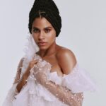 Zazie Beetz Instagram – 🪲My first US print cover🦇 Thank you @elleusa and @ninagarcia for inviting me to play dress up with you. The mood board was old Hollywood glam, and then we veered toward full witch because that is the natural order of things 🧙🏾♀️ The vibe is only available with my dreamy team…
@lacyredway with hair
@tyronmachhausen with makeup
@shibonleigh with styling
@adrienneraquel snapping photos
Issue is out now! Also, I’m sharing this month with chess prodigy @anyataylorjoy and the musical @oliviarodrigo 💚 So go take a sneaky little peek at their stories as well. May the vibe be with you. Ciao!!