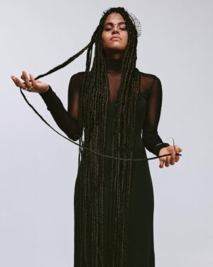 Zazie Beetz Instagram - 🪲My first US print cover🦇 Thank you @elleusa and @ninagarcia for inviting me to play dress up with you. The mood board was old Hollywood glam, and then we veered toward full witch because that is the natural order of things 🧙🏾‍♀️ The vibe is only available with my dreamy team...

@lacyredway with hair
@tyronmachhausen with makeup
@shibonleigh with styling
@adrienneraquel snapping photos

Issue is out now! Also, I’m sharing this month with chess prodigy @anyataylorjoy and the musical @oliviarodrigo 💚 So go take a sneaky little peek at their stories as well. May the vibe be with you. Ciao!!