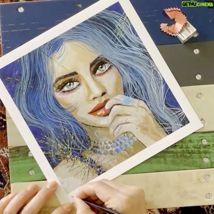 Zerrin Tekindor Instagram - Merhaba 😊 Yaptığım resim “Portrait of Giuditta Mancia” 75 adet print olarak hazırlandı. Hepsi numaralı ve imzalı. 22.5×22.5cm. Bilgi almak isteyenler @ztpetitegalerie’ye mesaj gönderebilir. 🙋🏼♀️ —— Hi ☺️ I’m pleased to announce the release of a new limited edition print titled “Portrait of Giuditta Mancia”. Each print is signed and numbered. 22.5×22.5cm. Edition of 75. DM @ztpetitegalerie for more information. 🙋🏼♀️