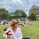 Zerrin Tekindor Instagram – Saturday in the Park with Rothko ❤️