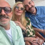 Zeta Makrypoulia Instagram - Σάββατο για καφέ με τα αγόρια μου! @nikosmoutsinas @dedes_konstantinos ———————————————————————————————— #saturday #coffetime #friends