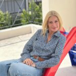 Zeta Makrypoulia Instagram - Στην ταράτσα γίνονται τα καλύτερα γλέντια!😛 Χρόνια πολλά, Χριστός Ανέστη! Υγεία και αγαπάτε αλλήλους! ———————————————————————————————— #easter #easter2024 #family