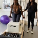Zeta Morrison Instagram – Saying you do Pilates 💁🏾‍♀️ vs doing Pilates 😩 

Although it’s become a trendy choice for fitness, when you have the right coach you fully understand why. Another day down with @embodypilatesla x @embodybycam 

If any of you ever want to join me at this studio let me know. I’ve never felt as good anywhere as I do here 🫶🏾🖤