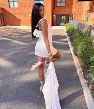 Zeta Morrison Instagram - Rock that all white when I’m feeling Godly @FashionNova
•
#FashionNovaPartner