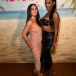 Zeta Morrison Instagram - How many islanders can you fit in an elevator? 😏 Love Island Games Premier Party 🎉 Our team good 💕 @loveislandusa @peacock #loveislandgames