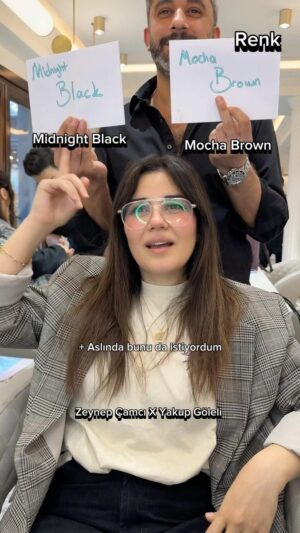 Zeynep Çamcı Instagram - Seçimleriyle yeni stilini oluşturan @zeynepcamci ile  bu videoyu  çekerken çok eğlendik. 😀📿 
İyi seyiler. ✂️🎞️

#haircut #haircolor  #haircolourist #zeynepcamci