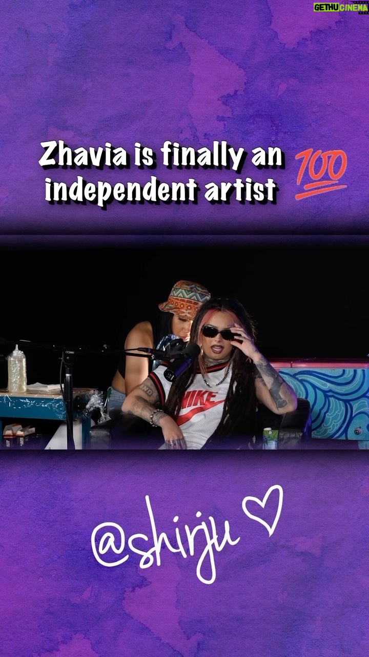 Zhavia Ward Instagram - Link in bio to watch full interview with @shirju πππππ thank you so much for having me ππΌπfirst guest to get tatted on the show !