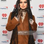 Zhavia Ward Instagram - No stylist ⭐️🥂❤️🪩@iheartradio @meshellstudio #iHeartJingleBall #KIISJingleBall