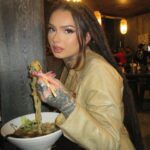 Zhavia Ward Instagram - Photo dump 🍜🌊🎤