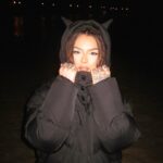 Zhavia Ward Instagram - nocturnal ⭐️☔️😈🖤
