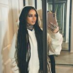 Zhavia Ward Instagram – You will catch me wearing a hoodie even in a heat wave 🔥🌊🤘🏼