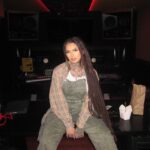 Zhavia Ward Instagram – A gem in the Studio 💎💎🦄🦄🎨